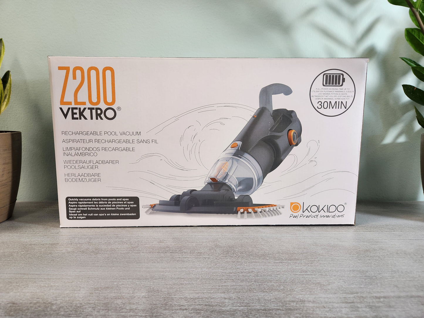 Vektro Z200 Rechargeable Pool/ Spa Vac