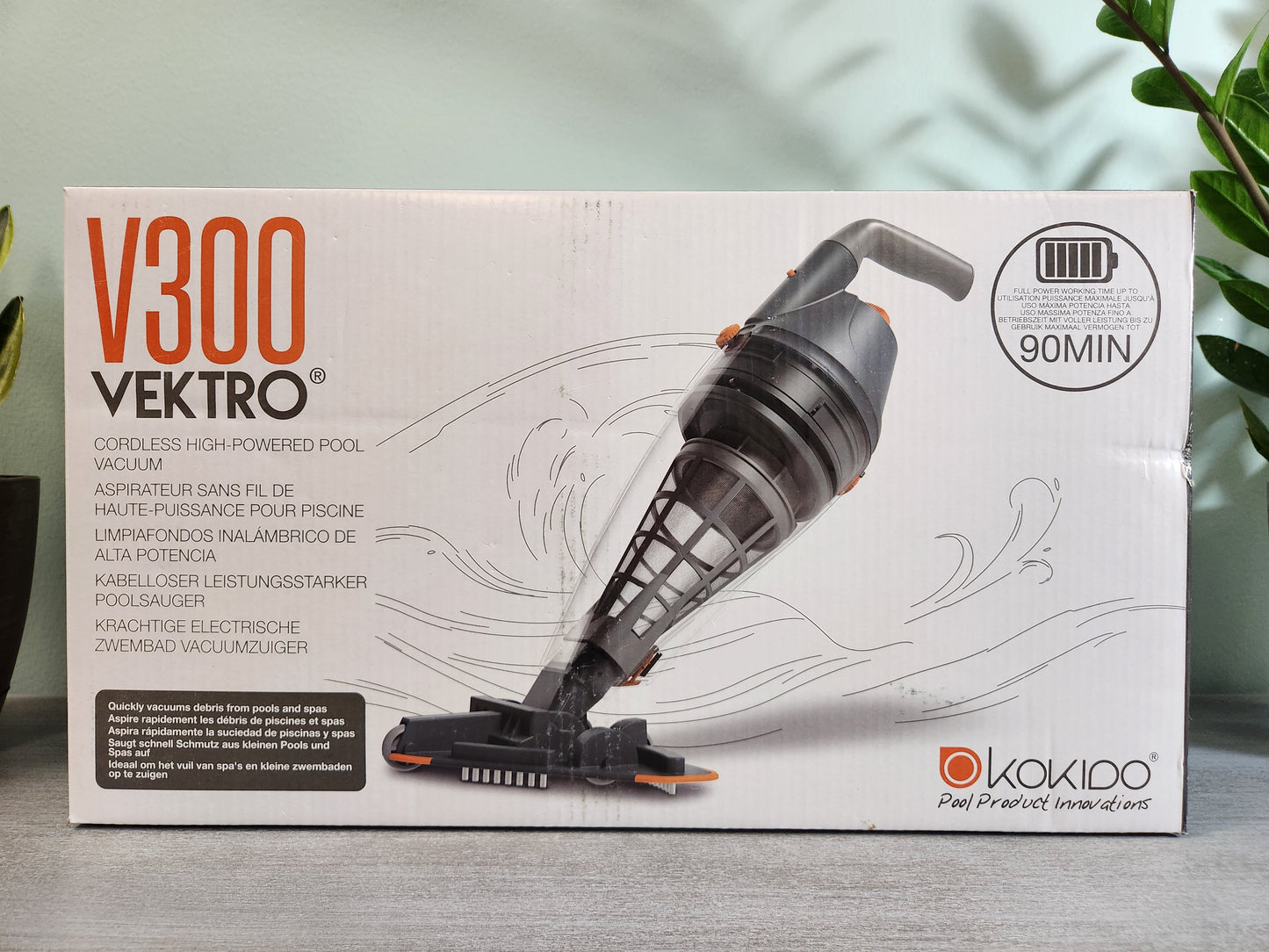 VEKTRO V300 VEKTRO V300 RECHARGEABLE POOL VAC