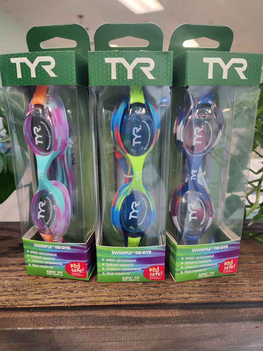 TYR Kids Swimple Tie-Dye R/W/B